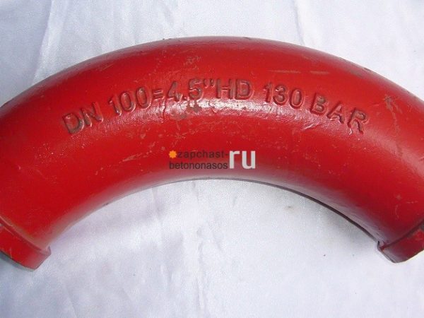 Угол DN100/R275 90*