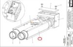 Цилиндр бетоноподающий 176х200х1130 мм Cifa 506 — изображение 2