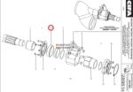 Уплотнение верхней опоры шибера Cifa 506 — изображение 3