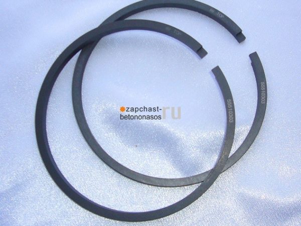 Кольца поршня подающего гидроцилиндра 1400-110/63 мм Putzmeister
