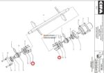 Болт крышки вала бункера Cifa 506 — изображение 2