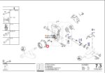 Опора верхняя 80 мм шибера Putzmeister — изображение 3