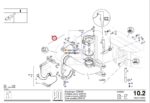 Замок ZX 6"/150мм откидного колена Putzmeister — изображение 2