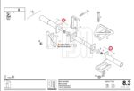 Вал D60 L285 мм бункера Putzmeister — изображение 2