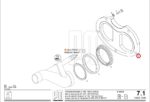 Плита шиберная 180–160 DURO22 Putzmeister 1005 — изображение 2