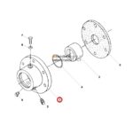 Фланец вала бункера D50  Putzmeister — изображение 2