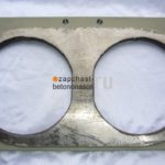 Плита 230 мм шиберная Putzmeister BRF