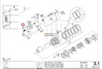 Корпус подающего гидроцилиндра 2100-130/80 Putzmeister — изображение 2
