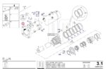 Корпус подающего гидроцилиндра 1400-110/63 Putzmeister — изображение 2