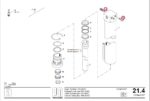 Клапан обратный гидроцилиндра 650-80/63 аутригера Putzmeister — изображение 2