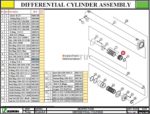 Поршень гидроцилиндра 125х80 мм Schwing — изображение 2