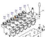 Гидрораспределитель стреловой HHVP6-24V Putzmeister — изображение 2