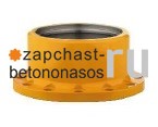 Крышка шиберного гидроцилиндра 160-80 BZR Putzmeister