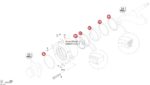 Ремкомплект суппорта Putzmeister 1005 — изображение 2