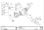 Подшипник вала шибера 90 мм Putzmeister — изображение 3