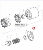 Плита гидронасоса A10V028DR — изображение 3