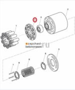 Плита распределительная гидронасоса A10V028 — изображение 3