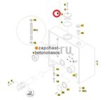 Крышка Q235 мм гидробака Putzmeister — изображение 3