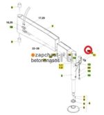 Клапан гидроцилиндра лапы Putzmeister — изображение 3
