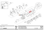 Кольцо поршня гидроцилиндра 2100х140/80 Putzmeister — изображение 2