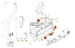 Колпачок резиновый тумблера пульта Putzmeister — изображение 2
