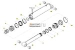 Ремкомплект стрелового гидроцилиндра 1125-125/80мм Putzmeister — изображение 2