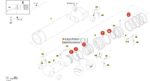 Ремкомплект стрелового гидроцилиндра 180/125 мм Putzmeister — изображение 2