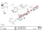 Ремкомплект стрелового гидроцилиндра 1069-165/105 Putzmeister — изображение 2