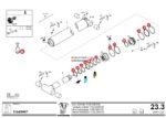 Ремкомплект стрелового гидроцилиндра 1128-200/125 Putzmeister — изображение 2