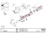 Ремкомплект стрелового гидроцилиндра 781-115/70 Putzmeister — изображение 2