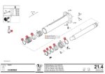 Ремкомплект гидроцилиндра 650-140/120 лапы Putzmeister — изображение 2