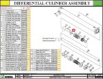 Диск 120/80-5 поршня подающего гидроцилиндра Schwing — изображение 2