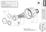 Вал шлицевой редуктора вала бункера Cifa 709 — изображение 4