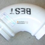 Угол 125/R180/90 бронированный Putzmeister