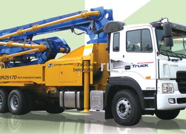 Автобетононасос KCP32RZ5170