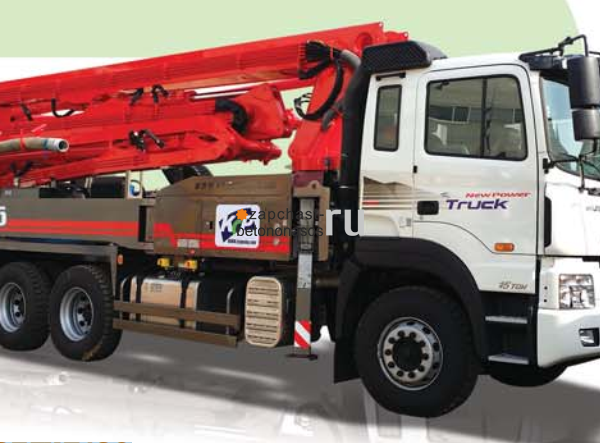 Автобетононасос KCP35ZX5120
