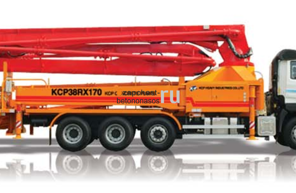 Автобетононасос KCP38RX170