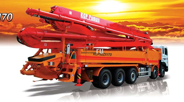 Автобетононасос KCP52ZX170