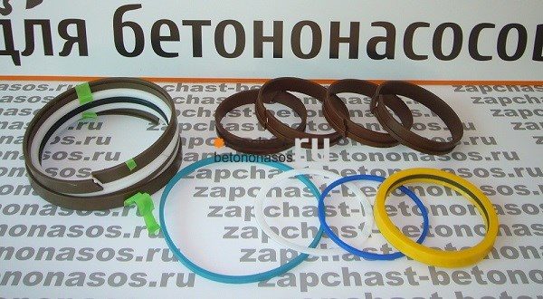 Ремкомплект стрелового гидроцилиндра 1016-225/125 мм Putzmeister